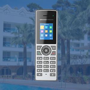 Produktbild Grandstream DP722, DECT, LCD, 10 SIP, 10 Leitungen, Micro-USB, 2x AAA Ni-MH,.