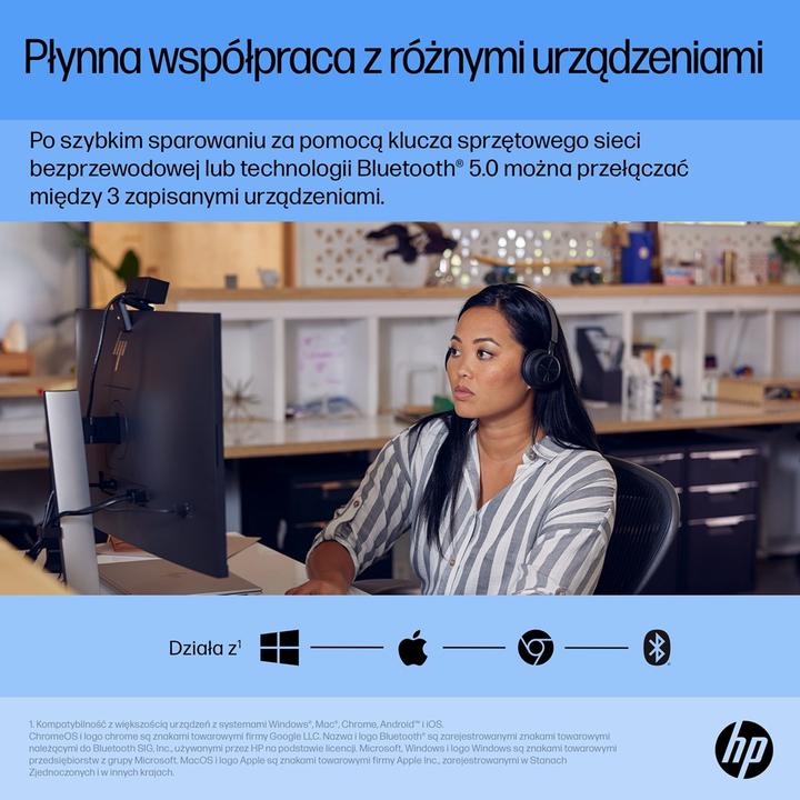 Produktbild HP 710 Rechargeable Silent Mouse Graphite Euro (P) (Kabellos)