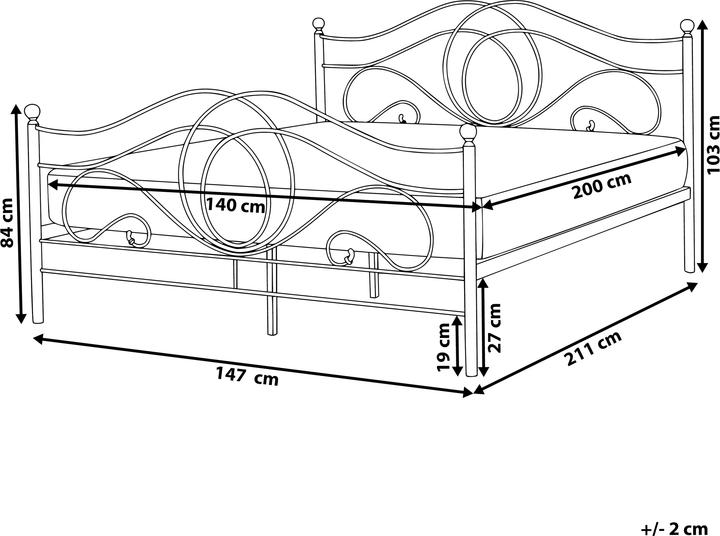 Image du produit Beliani Lyra (140 x 200 cm)