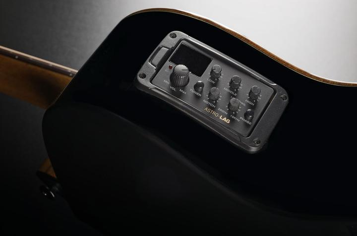 Image du produit Lâg Guitars Tramontane T118ABCE-BLKW schwarz (Guitare occidentale)