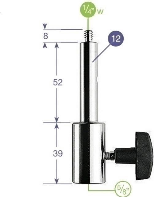 Produktbild Manfrotto 5 8 Adapter (Stativadapter)