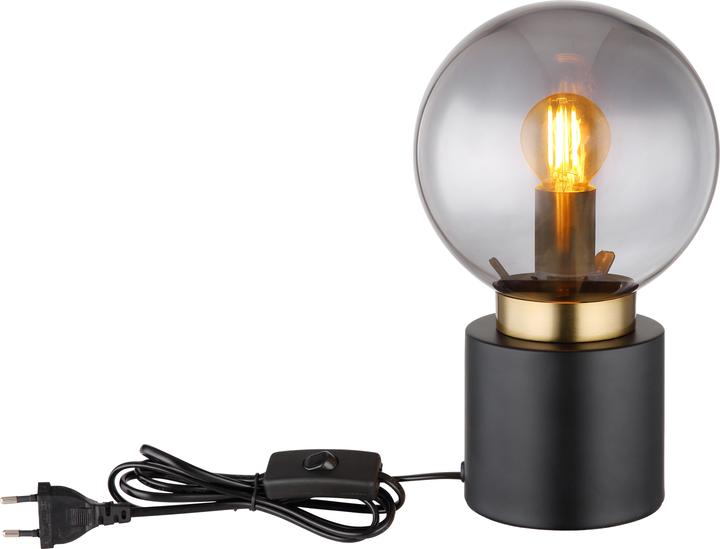 Produktbild Globo Tischleuchte Marka schwarz matt 1xE14 (E14)