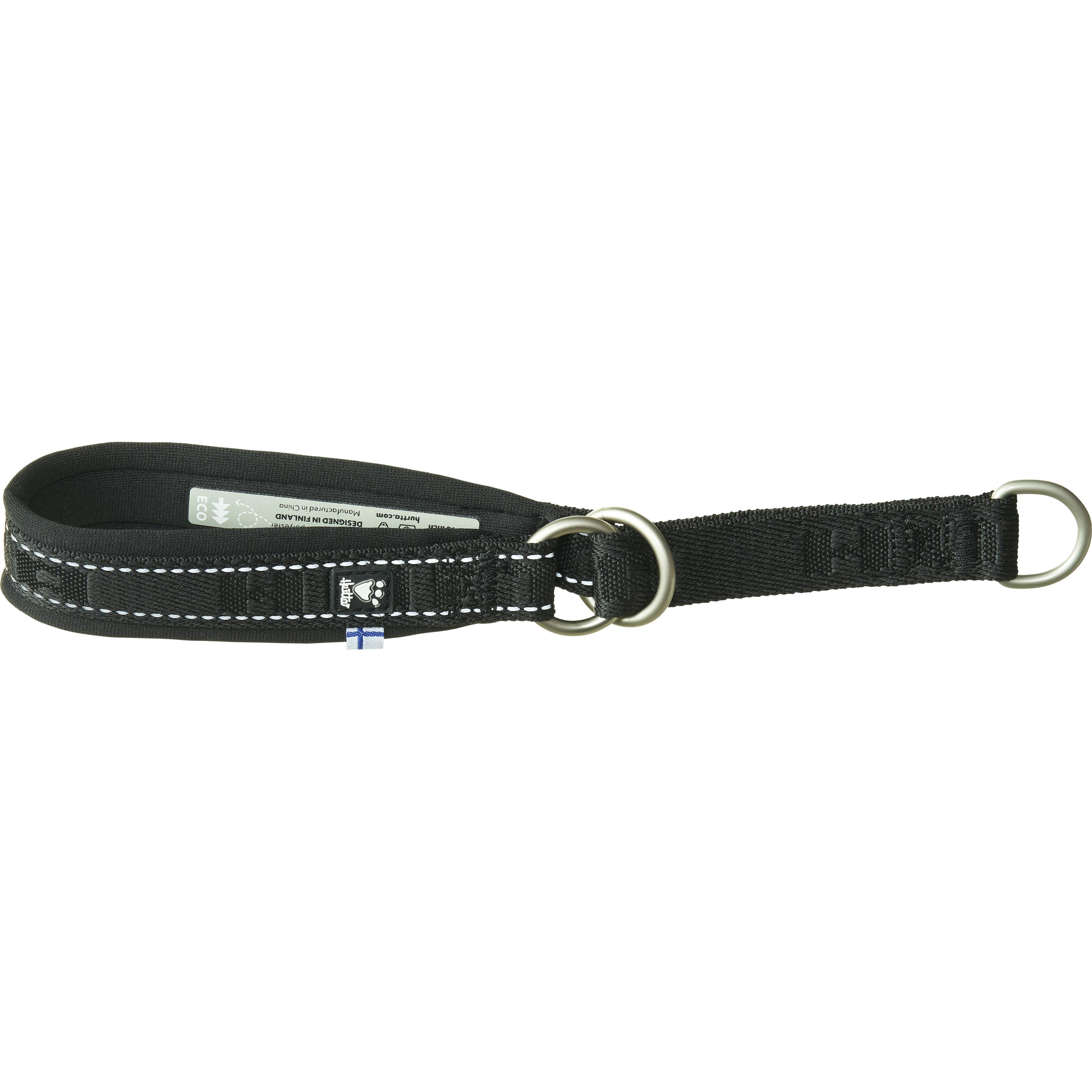 Comparer les prix de Hurtta Casual half choke collar ECO, 40-50 cm, raven (Chien), Collier + laisse