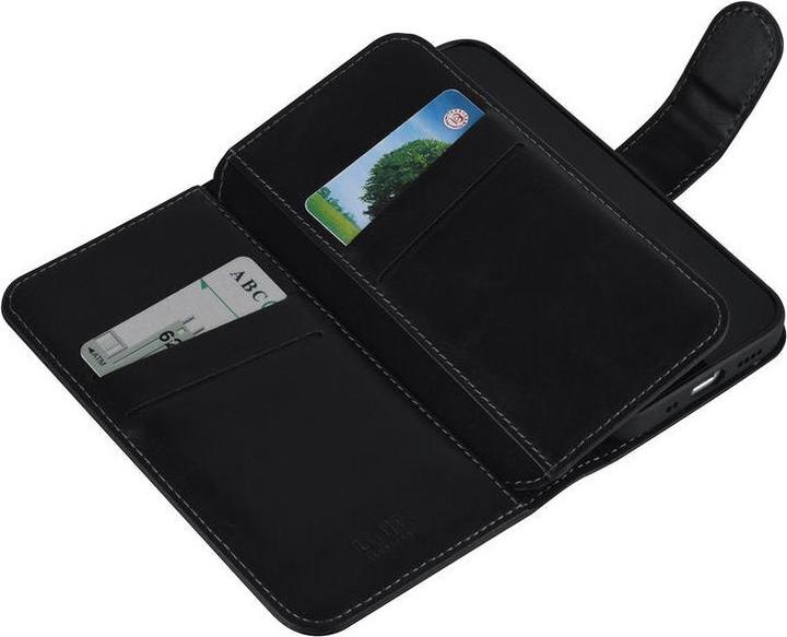 UNIQ Accessory Case iPhone 13 Mini - Book Case with card holder black (Apple iPhone 13 mini)