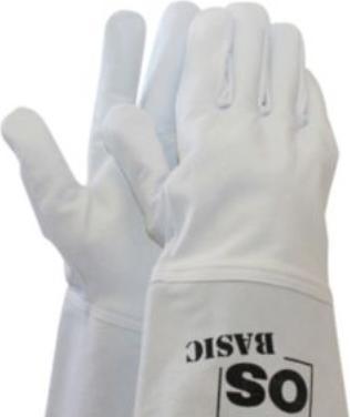 Actual product image Otto Schachner Basic TIG handske lang str. 11 - Svejsehandske, gedeskind m/indsyet elastik i overhånd (11)