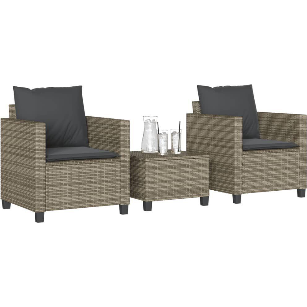 VidaXL, Gartenlounge, 10-tlg. Garten-Lounge-Set mit Kissen