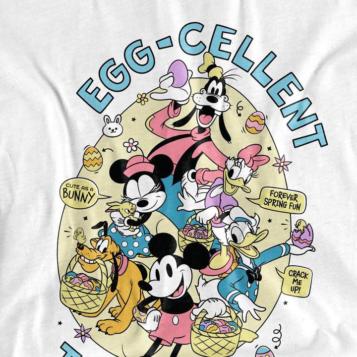 Produktbild Mickey Mouse Eggcellent Together TShirt Ostern (L)