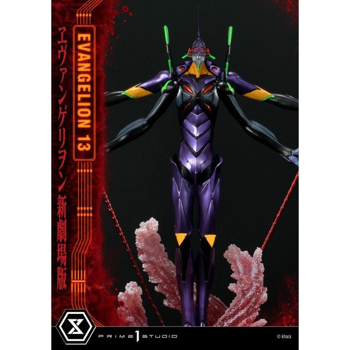 Actual product image Prime 1 Studio Neon Genesis Evangelion statuette Evangelion Unit 13 161 cm