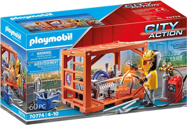 Produktbild Playmobil Containerfertigung (70774, Playmobil City Action)