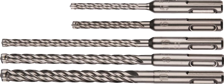 Actual product image Makita Nemesis 2 SDS+ Drill Set (5 mm, 6 mm, 8 mm, 10 mm)