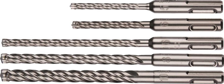 Actual product image Makita Nemesis 2 SDS+ Drill Set (5 mm, 6 mm, 8 mm, 10 mm)