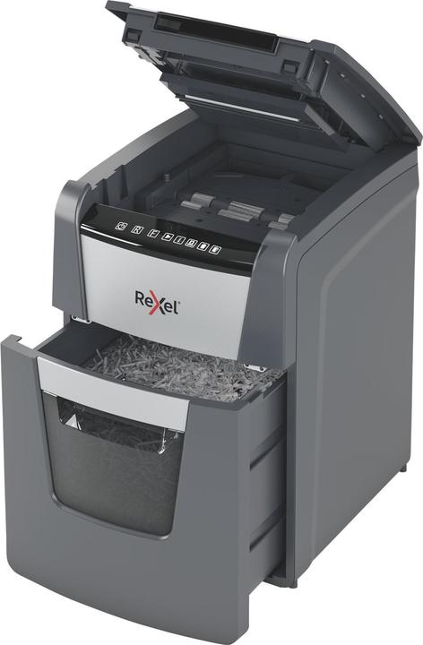 Image du produit Rexel Optimum AutoFeed+ 100M Destructeur de documents micro coupe 2 x 15 mm 34 l Nombre de feuilles (Micro-coupe)