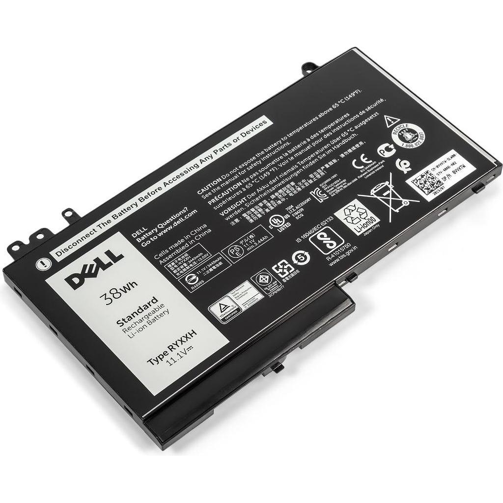 Dell Battery 3-Cell 38WHr Li-Ion (3 Zellen), Notebook Akku