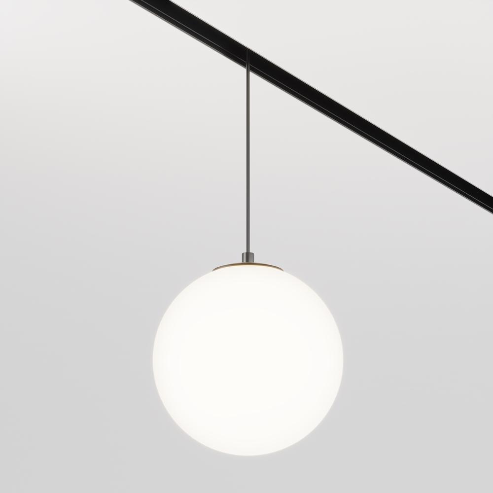 Maytoni, Zubehör Beleuchtung, Luna Magnet-Schinensystem EXILITY 48V LED 6W dimmbar Schwarz 90Ra 4099776063872
