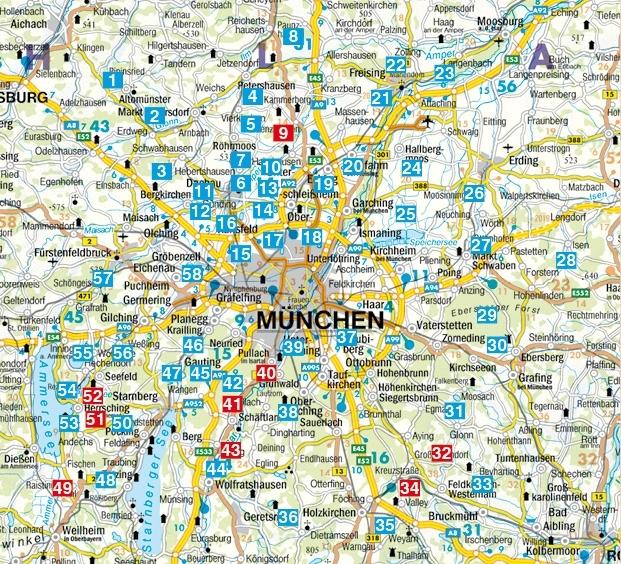 Produktbild Wanderführer / Rund um München (Deutsch, Joachim Burghardt, 2021)