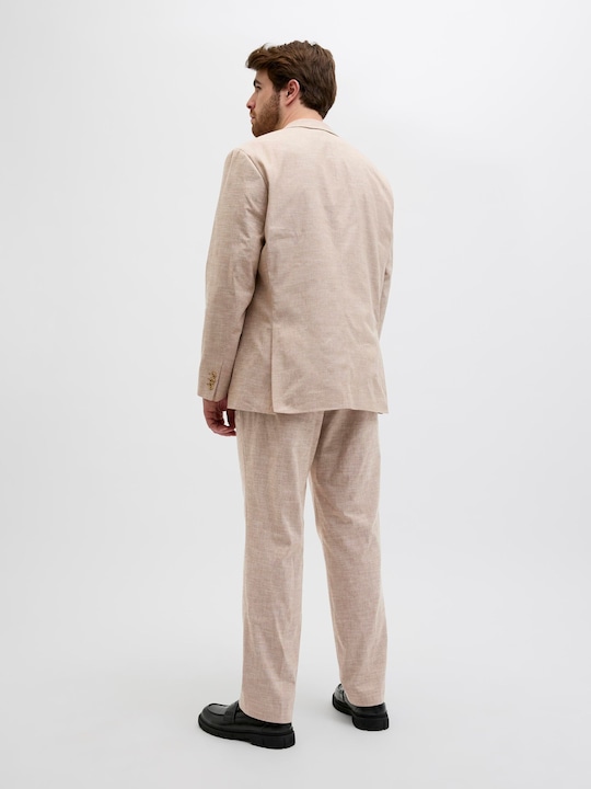Image du produit Jack & Jones Plus Size Regular Fit Anzug Einreihiger Blazer und Hose (66)
