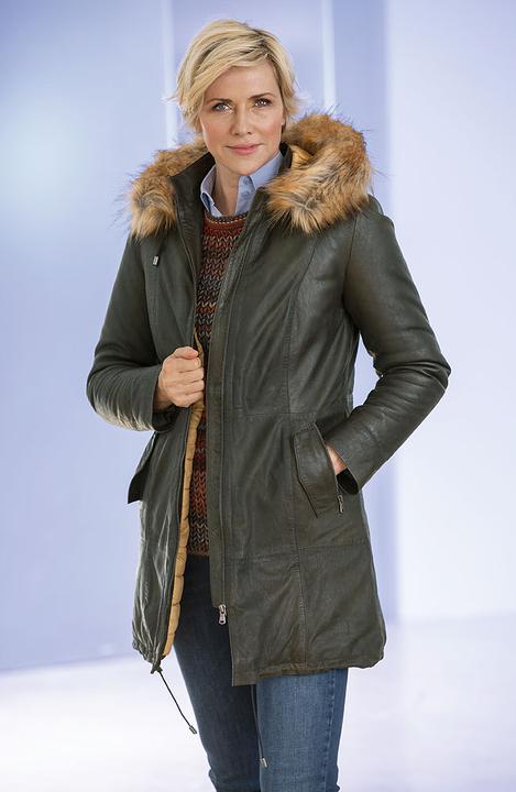Produktbild Anna Larssen Damen Lederparka