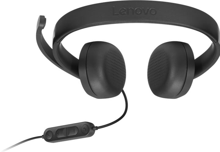 Actual product image Lenovo USB-A Wired Stereo Headset Gen 2 (Cable, USB-A)