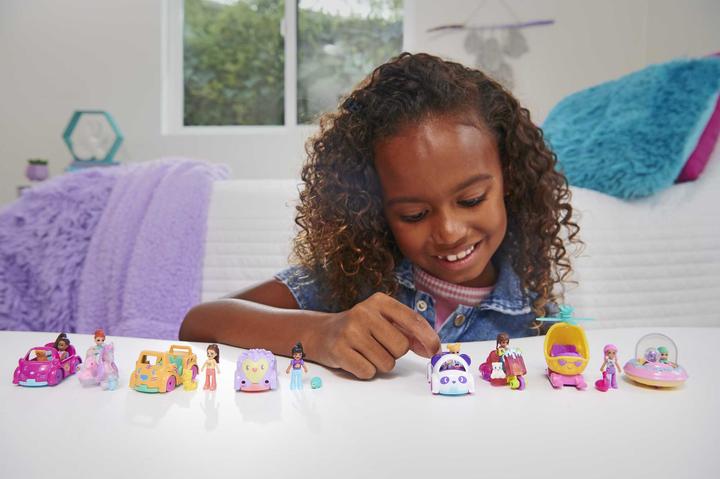 Image du produit Mattel Polly Pocket Pollyville Petite voiture de chaton