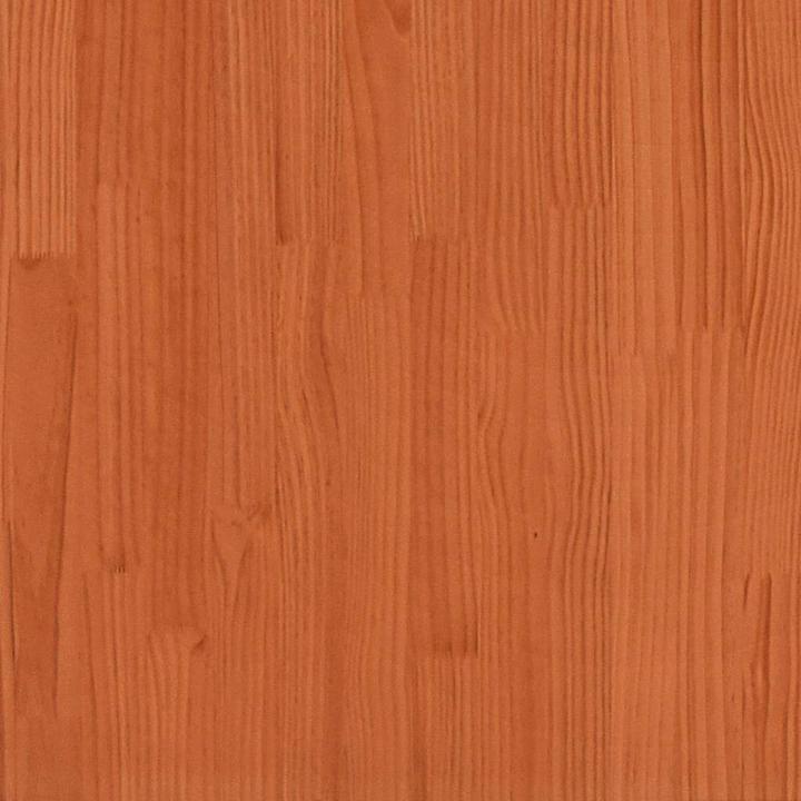 Image du produit VidaXL Lit en bois massif sans matelas Empilable Marron cire 80x200 cm Cadre de lit (80 x 200 cm)