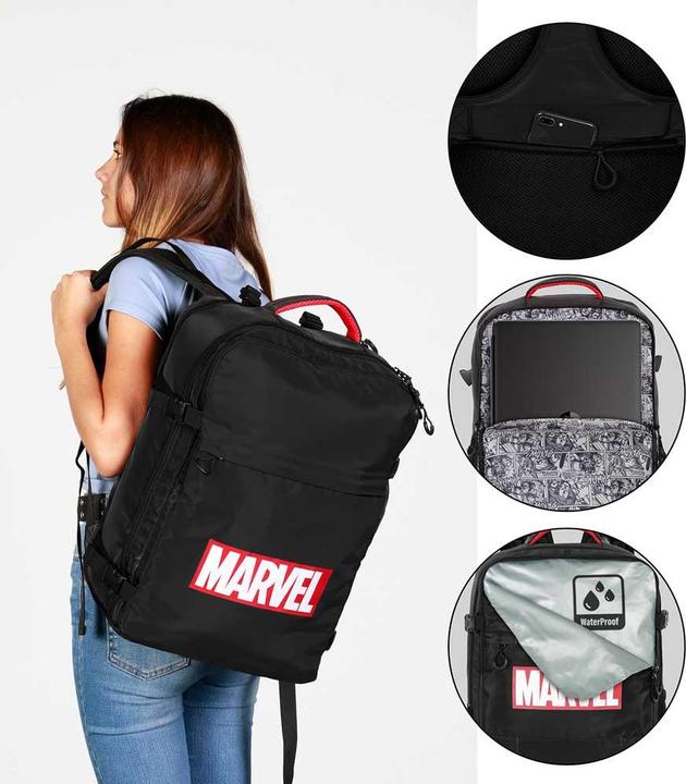Produktbild Karactermania Large Mercury Travel Backpack 47x23x33cm Comics
