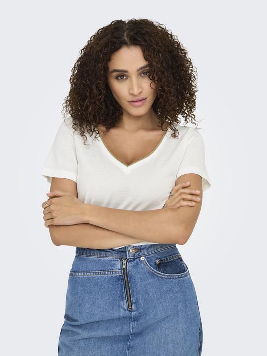 Immagine prodotto JdY T-Shirt mit Glanzstreifen (M)