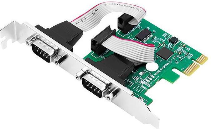 LogiLink 2 x serielle (COM) PCIe