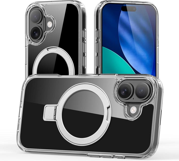 Produktbild Nevox StyleShell SHOCKFlex Stand iPhone 17 transparent (Apple iPhone 17)