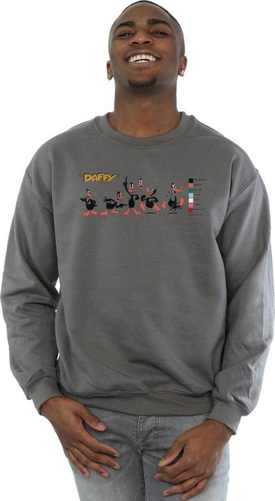 Produktbild Looney Tunes Daffy Duck Colour Code Sweatshirt (XXL)