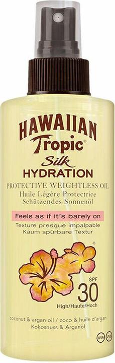 Hawaiian Tropic Silk Hydration Dry Oil Mist SPF 30 150ml (Sonnenöl, SPF 30, 150 ml)