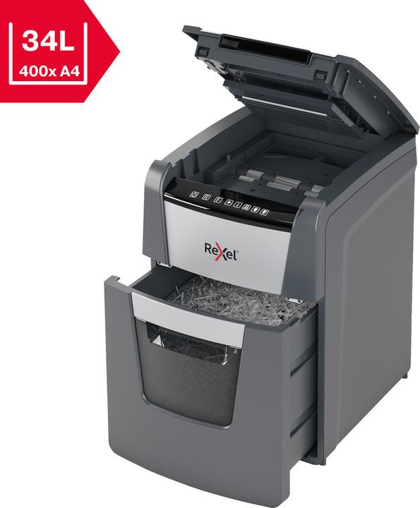 Actual product image Rexel Optimum AutoFeed+ 100X (Particle cut)