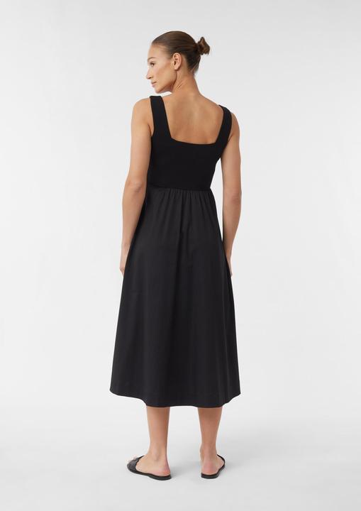Image du produit Comma Kleid Midikleid mit Popeline-Rock und Karree-Ausschnitt (36)
