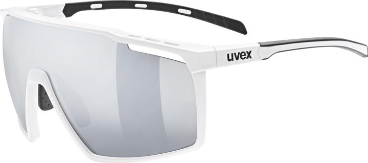 Uvex Sports mtn perform (White Matt, mirror silver (S3))