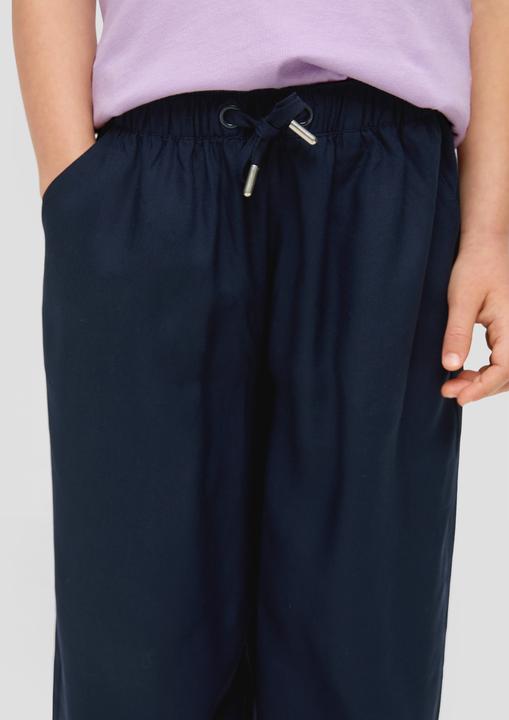 Produktbild s.Oliver Hose Wide-Leg-Hose mit Elastikbund (116)