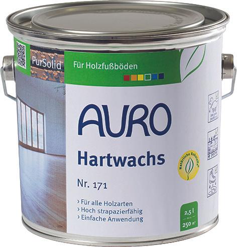 Produktbild AURO Hartwachs 171 (Transparent, 0.25 l)