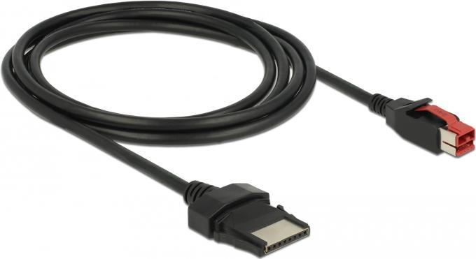 Produktbild Delock 85478 PoweredUSB Kabel Stecker 24 V (2 m, USB 2.0)