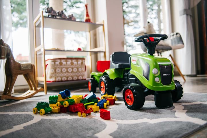 Actual product image Falk Toys Sliding vehicle with trailer Claas