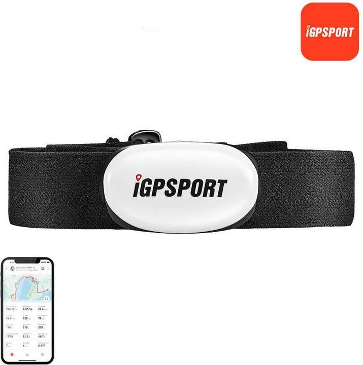 Image du produit iGPSport ceinre capteur cardiaque au torse pour compteur compatible garmin et autres hr40 igps 630-620 -520