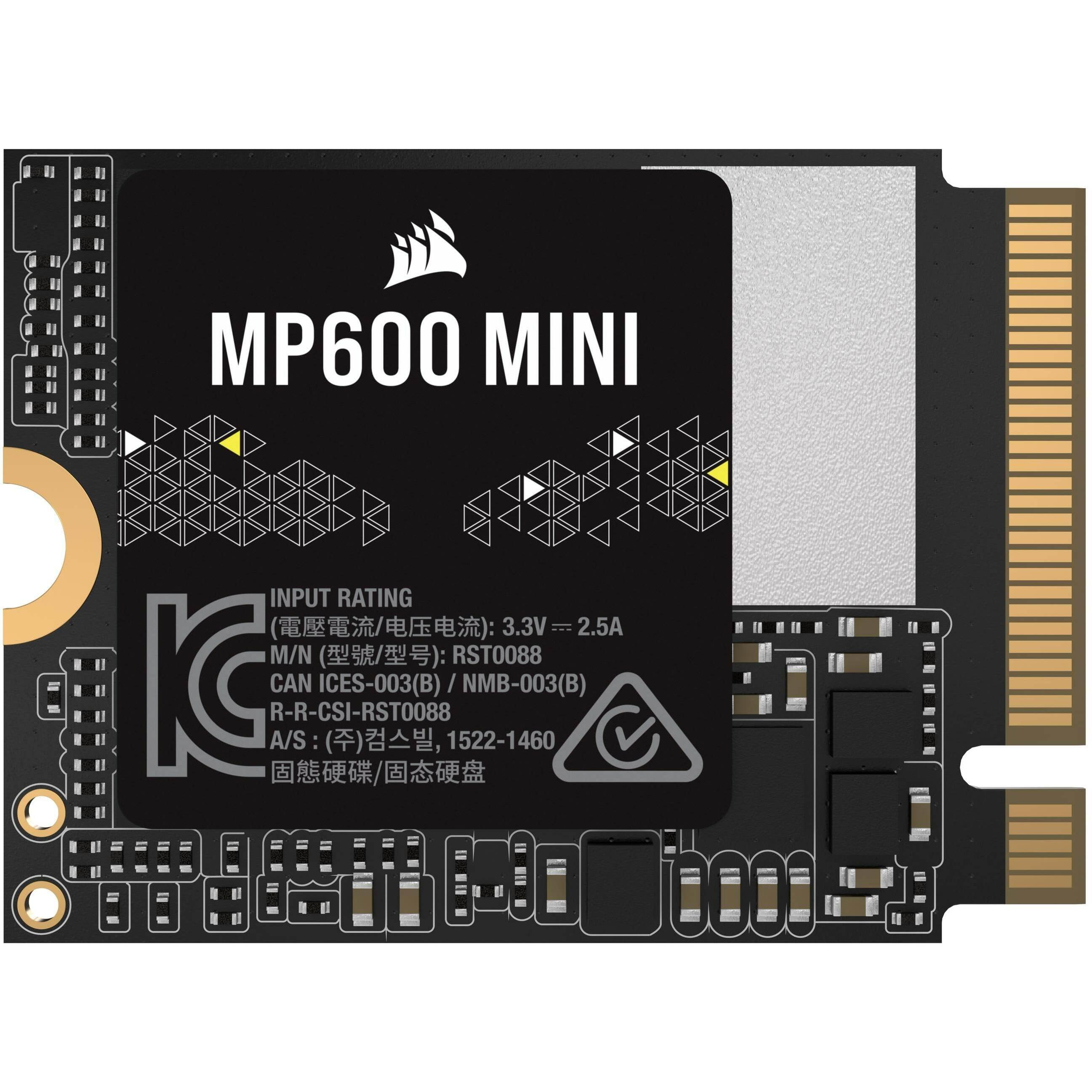 Corsair MP600 MINI 1TB NVMe PCIe M.2 2230 SSD (1000 GB, M.2 2230), SSD