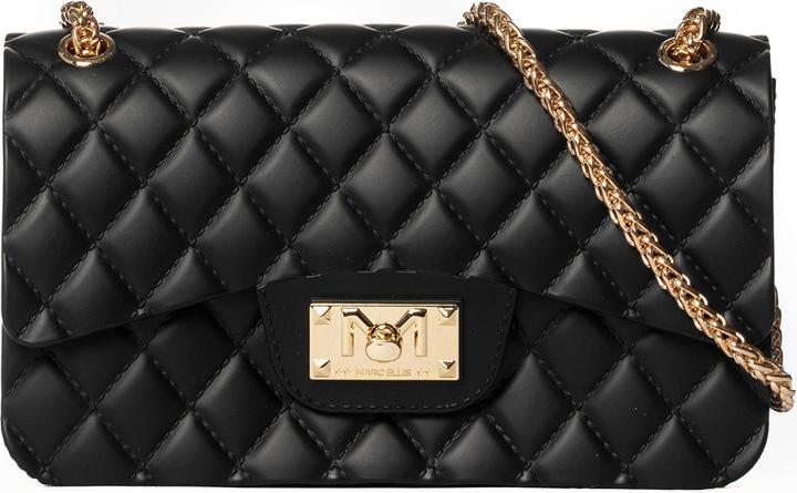 Actual product image Marc Ellis Damen Schultertasche - Modell Eterea Ultra - 100% Gummi - 23.5 X 14.5 X 9.5 Cm