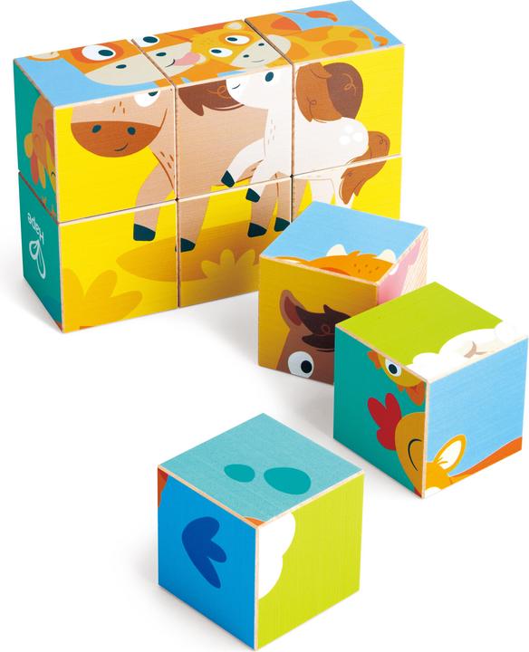 Image du produit Hape Farm Animals Block Puzzle