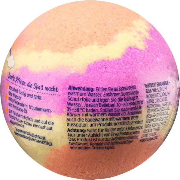 Image du produit dm SauBär Boule de bain enfant arc-en-ciel (Bombe de bain)