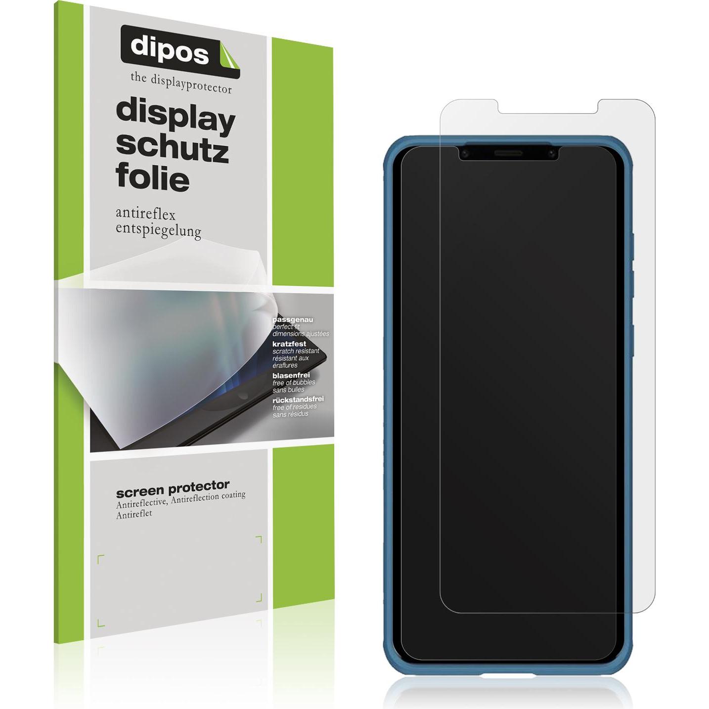 Dipos Displayschutzfolie Antireflex (2 Stück, Huawei Mate 50 Pro), Smartphone Schutzfolie, Transparent