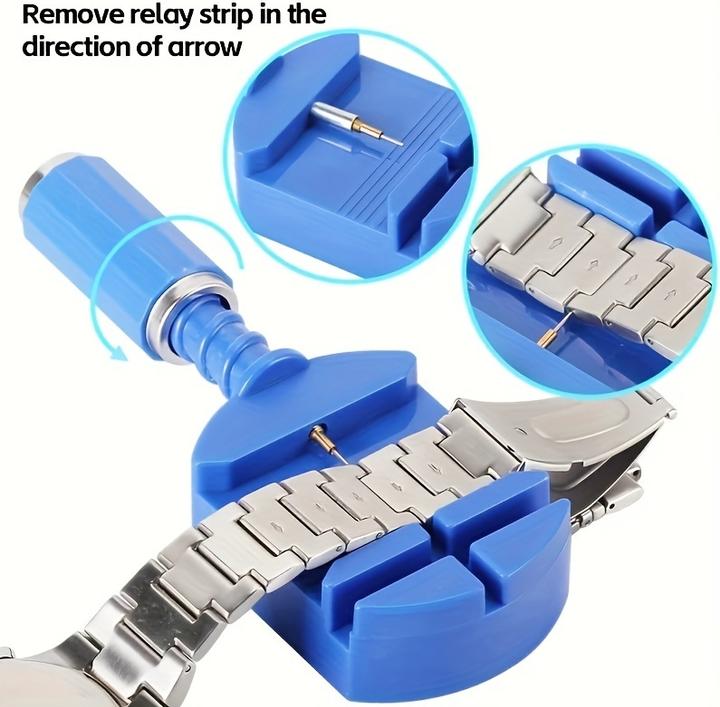 Produktbild PhoneLook Uhren Reparatur Werkzeug Set (147 Teile) Komplettes Uhrenmacher Kit