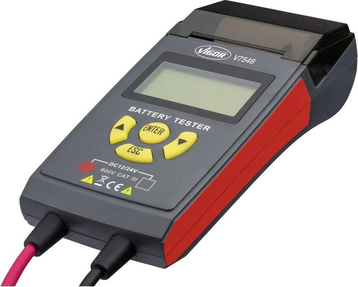 Actual product image Vigor Battery tester 12/24V
