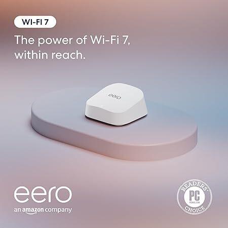 Image du produit Eero BE5000 Dual-Band Wi-Fi 7 Mesh Router, 1 unit