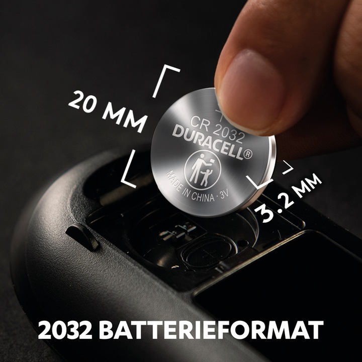 Produktbild Duracell Lithium Knopfzellen (2 Stk., CR2032, 230 mAh)