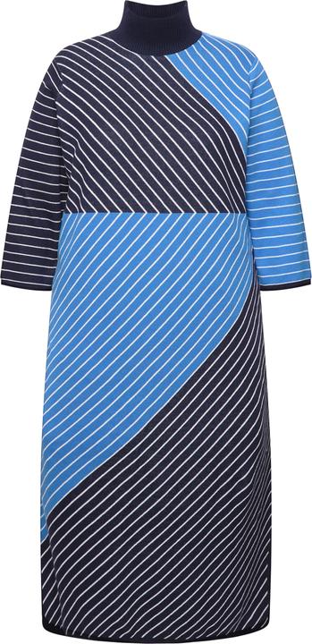 Produktbild Ulla Popken Strick-Midikleid, Stehkragen, 3/4-Arm (42, 44)