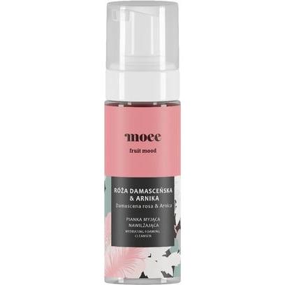 Konjac Sponge, Gesichtsreinigung, MOEE Fruit Mood Hydrating Foaming Cleanser nawilżająca pianka myjąca Róża Damasceńska ...