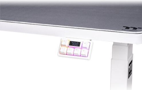 Produktbild Thermaltake G700 RGB White Gaming Desk (weiss, RGB-LED-Lichtleiste 16,8 Millionen Farben)